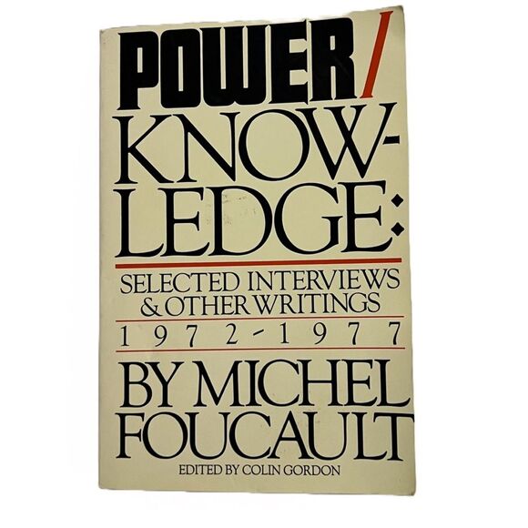 Pantheon Books Publisher Other - Power/Knowledge: Selected Interviews & Other Writings 1972-1977 Paperback Essays